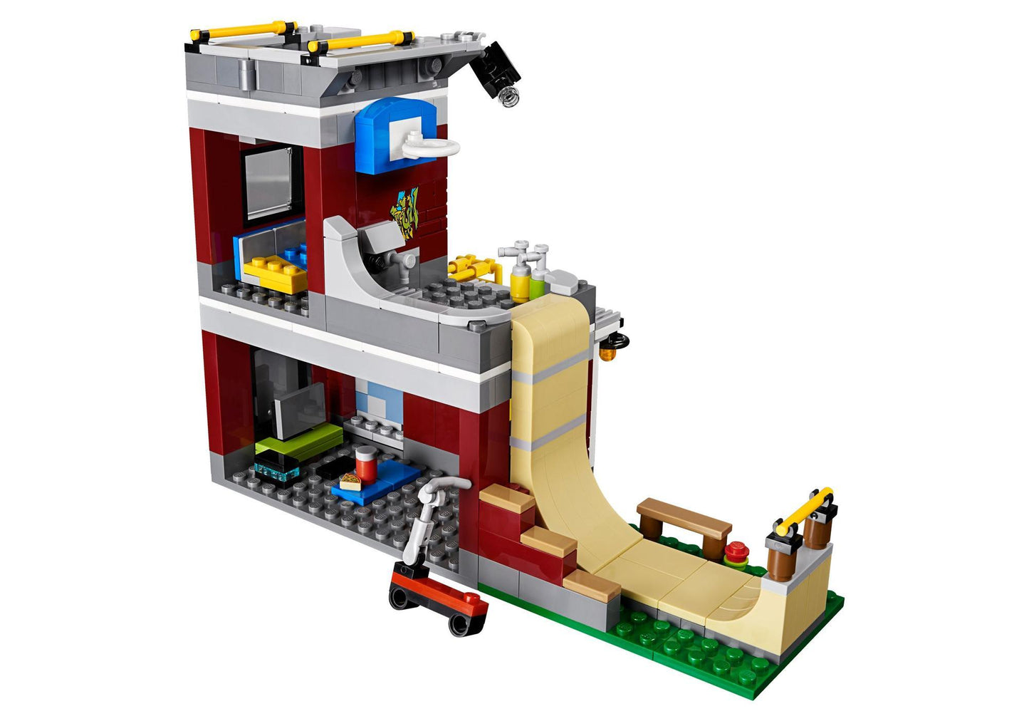 Lego 31081 Creator Umbaubares Freizeitzentrum - plegobil
