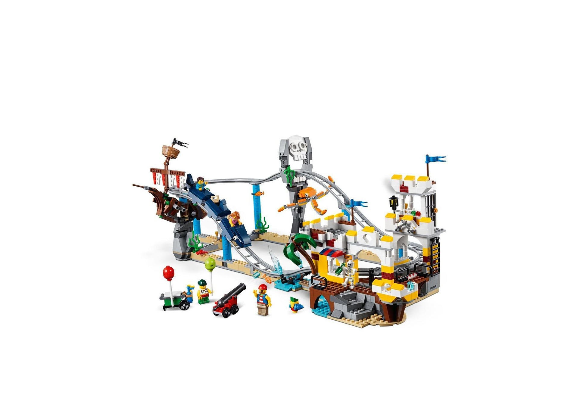 Lego 31084 Creator Piraten-Achterbahn - plegobil