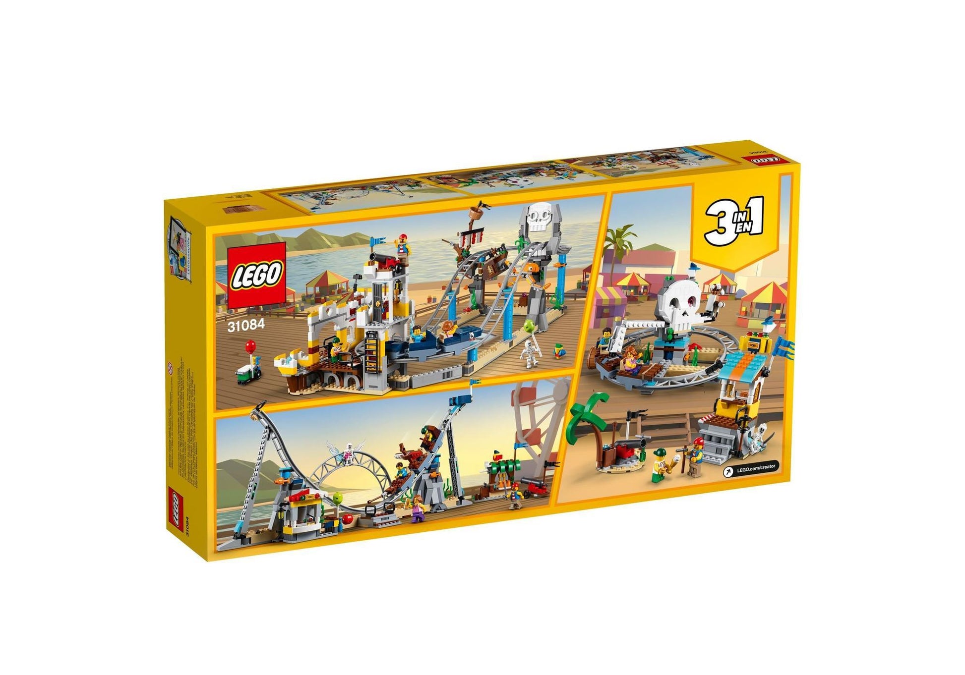 Lego 31084 Creator Piraten-Achterbahn - plegobil