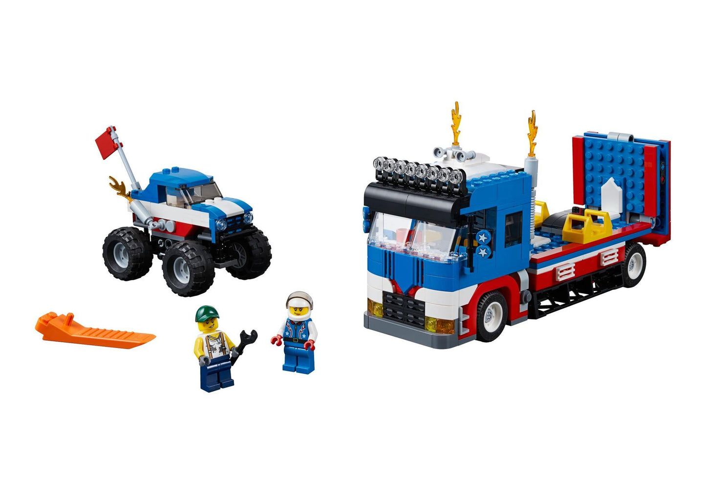 Lego 31085 Creator Stunt-Truck-Transporter - plegobil