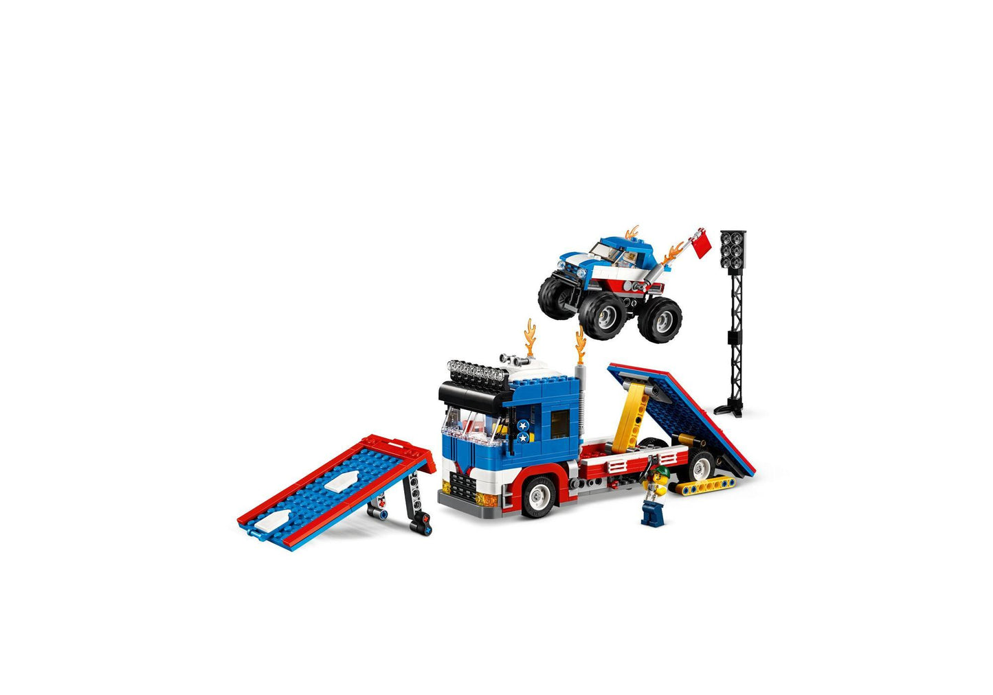 Lego 31085 Creator Stunt-Truck-Transporter - plegobil
