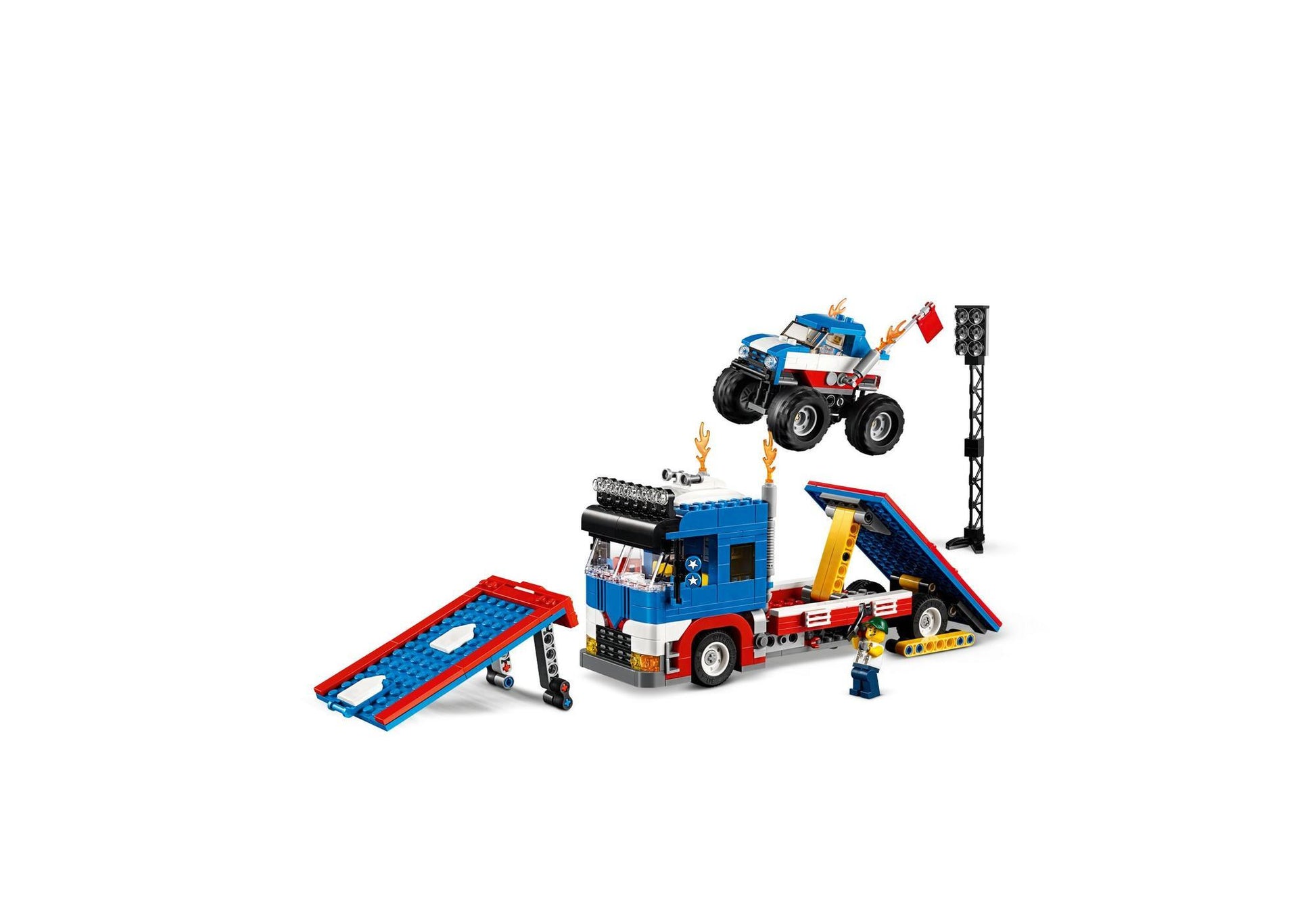 Lego 31085 Creator Stunt-Truck-Transporter - plegobil