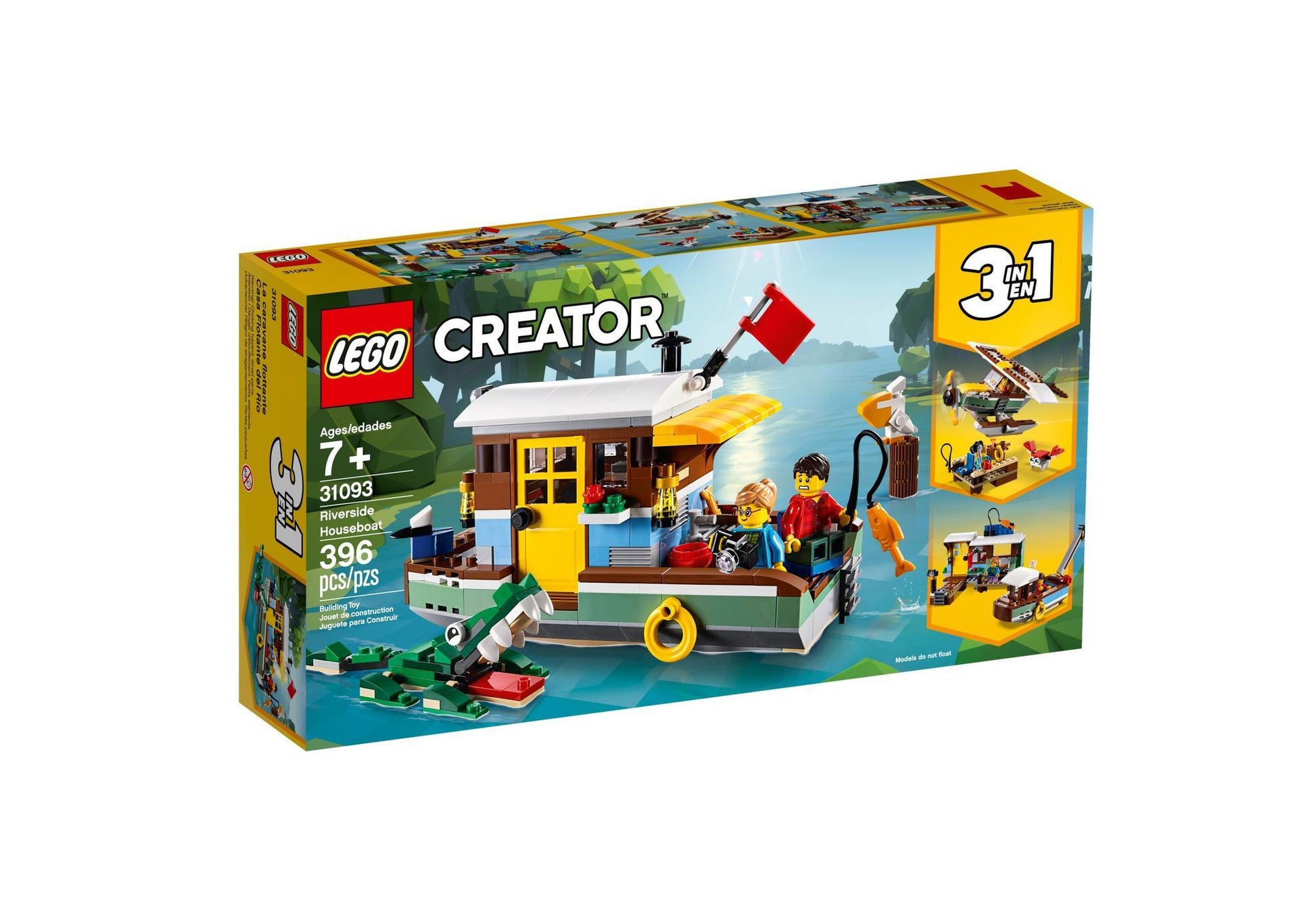Lego 31093 Creator Hausboot - plegobil