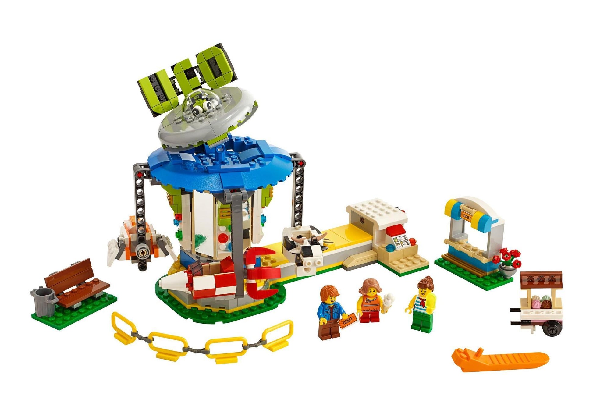 Lego 31095 Creator Jahrmarktkarussell - plegobil
