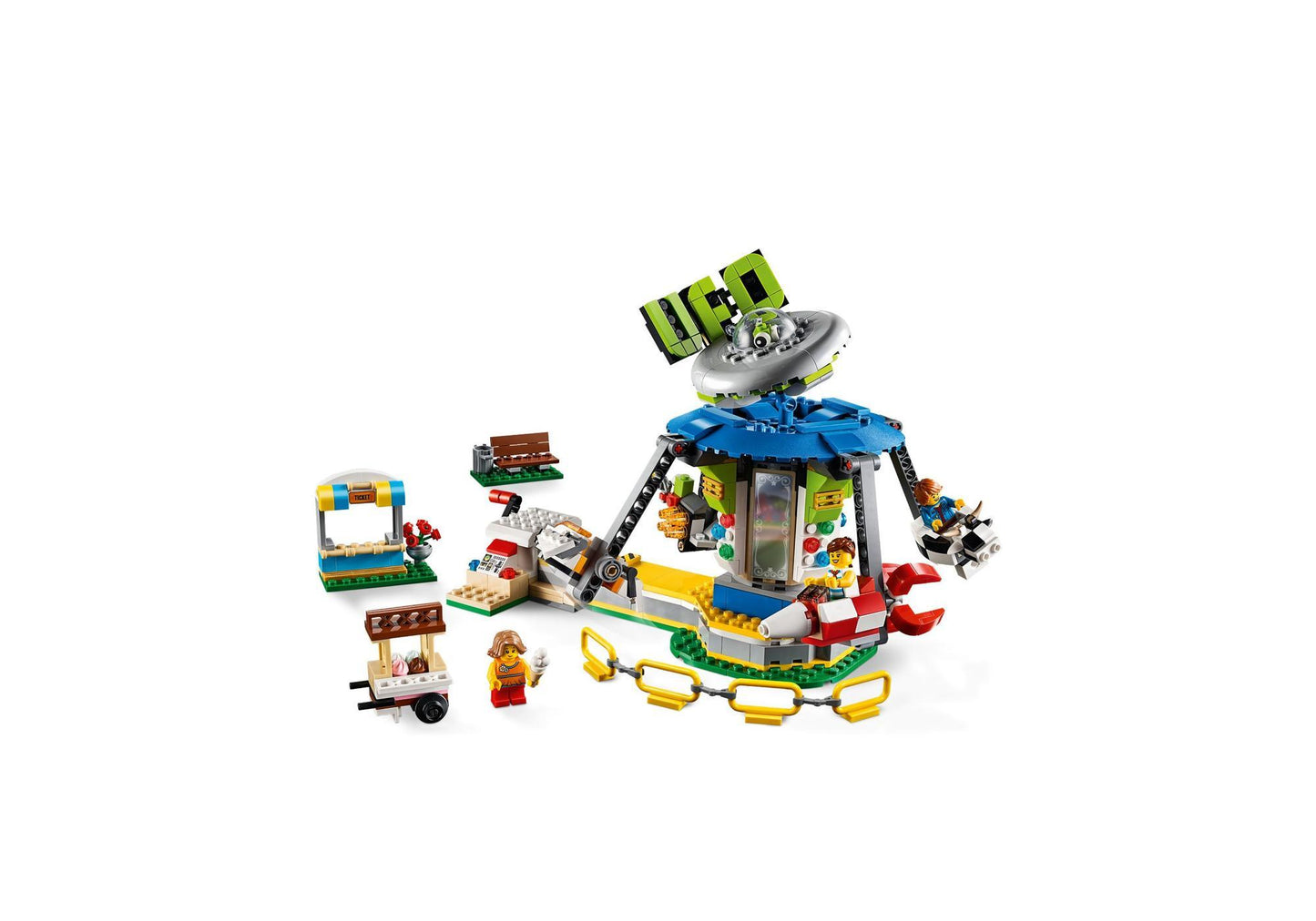 Lego 31095 Creator Jahrmarktkarussell - plegobil