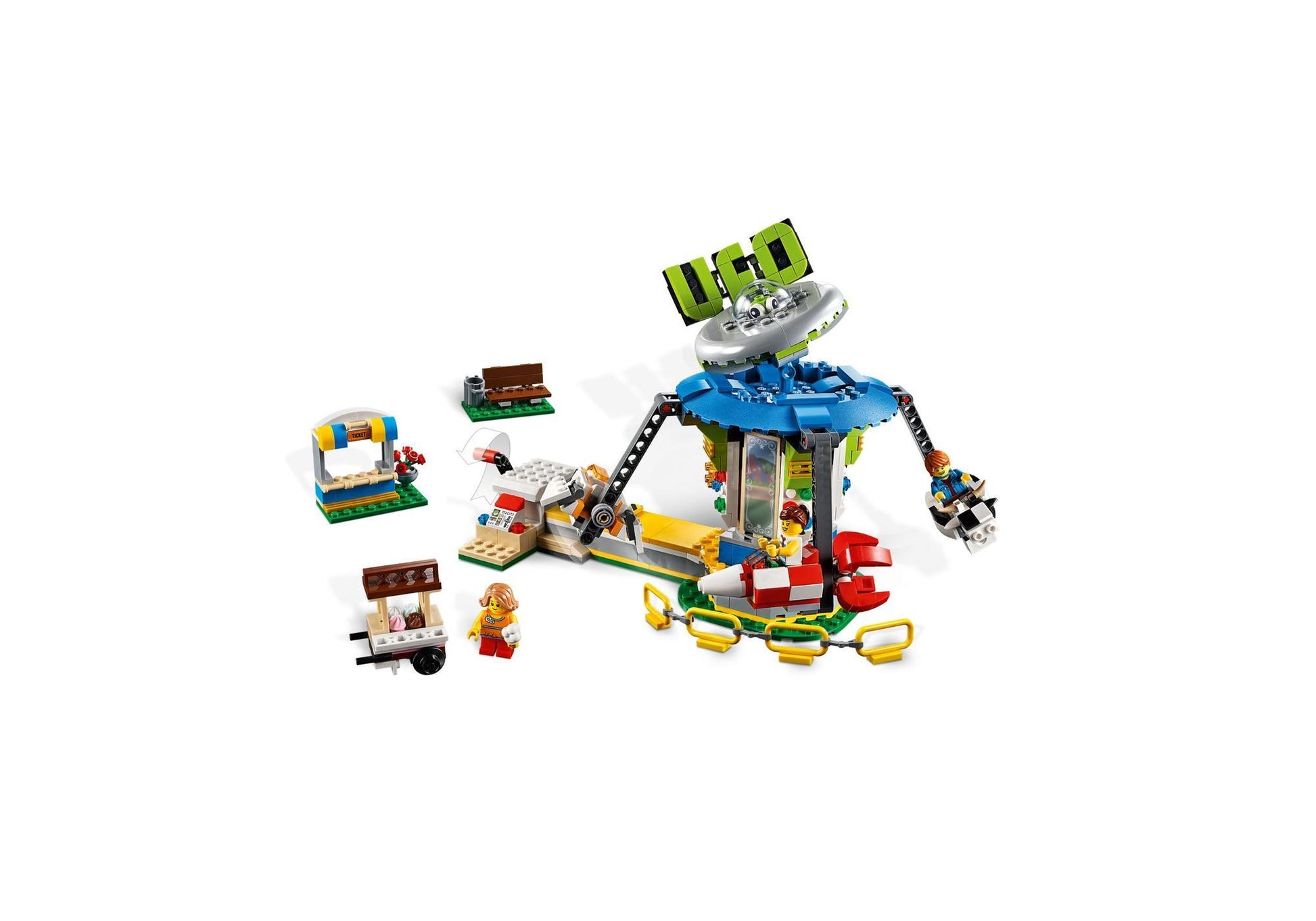Lego 31095 Creator Jahrmarktkarussell - plegobil