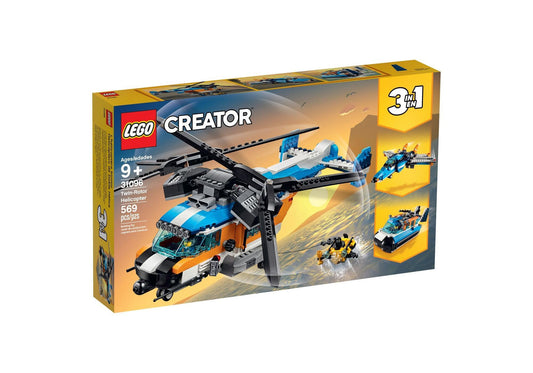 Lego 31096 Creator Doppelrotor-Hubschrauber - plegobil