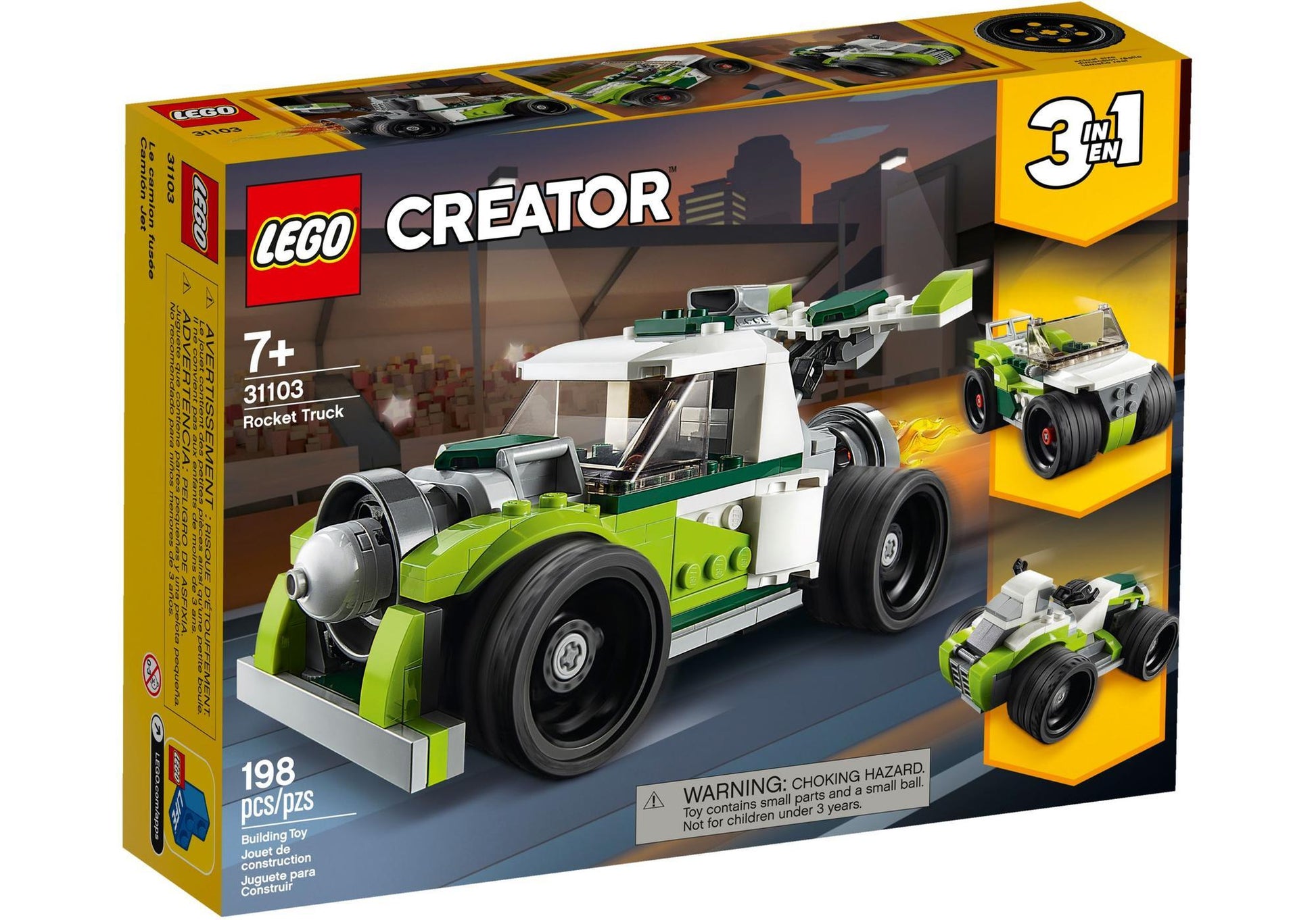 Lego 31103 Creator Raketen-Truck - plegobil