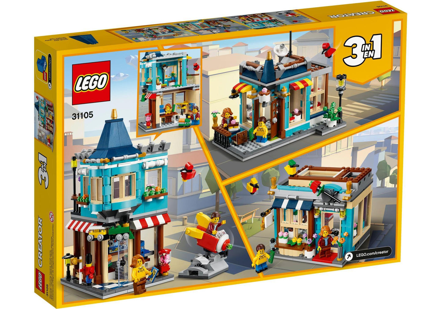 Lego 31105 Creator Spielzeugladen im Stadthaus - plegobil
