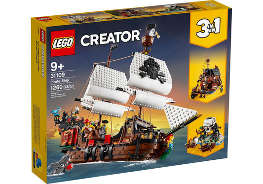 Lego 31109 Creator 3-in-1 Sets: Piratenschiff - plegobil