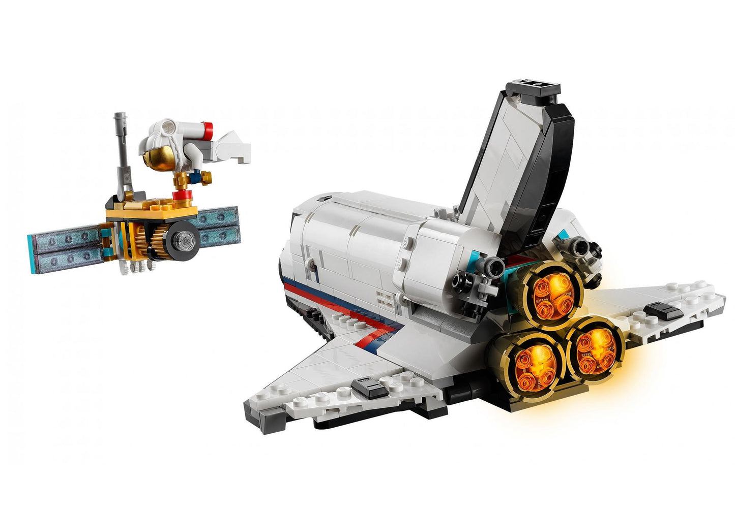Lego 31117 Creator Spaceshuttle-Abenteuer - plegobil