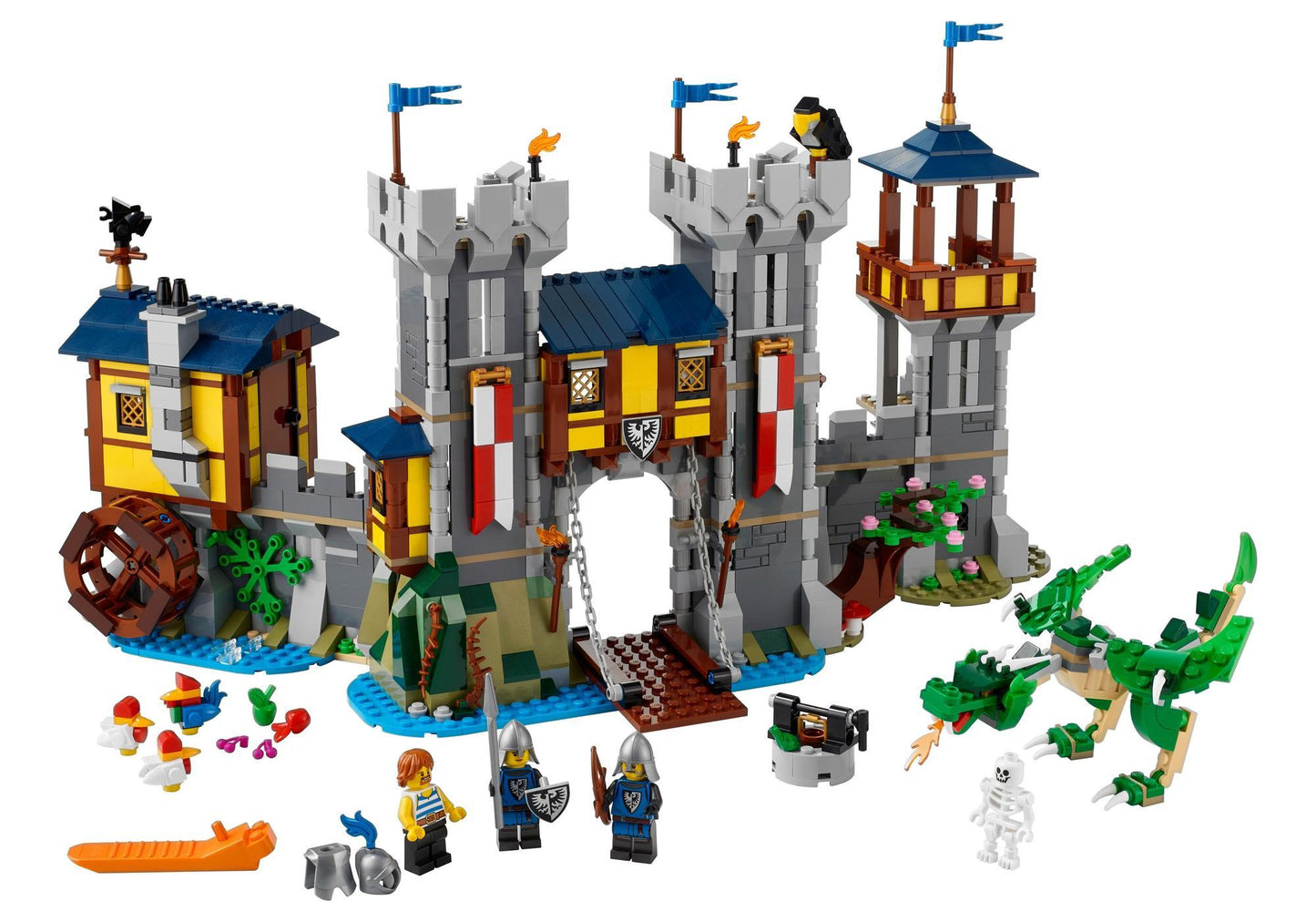 Lego 31120 Creator 3-in-1 Sets: Mittelalterliche Burg - plegobil