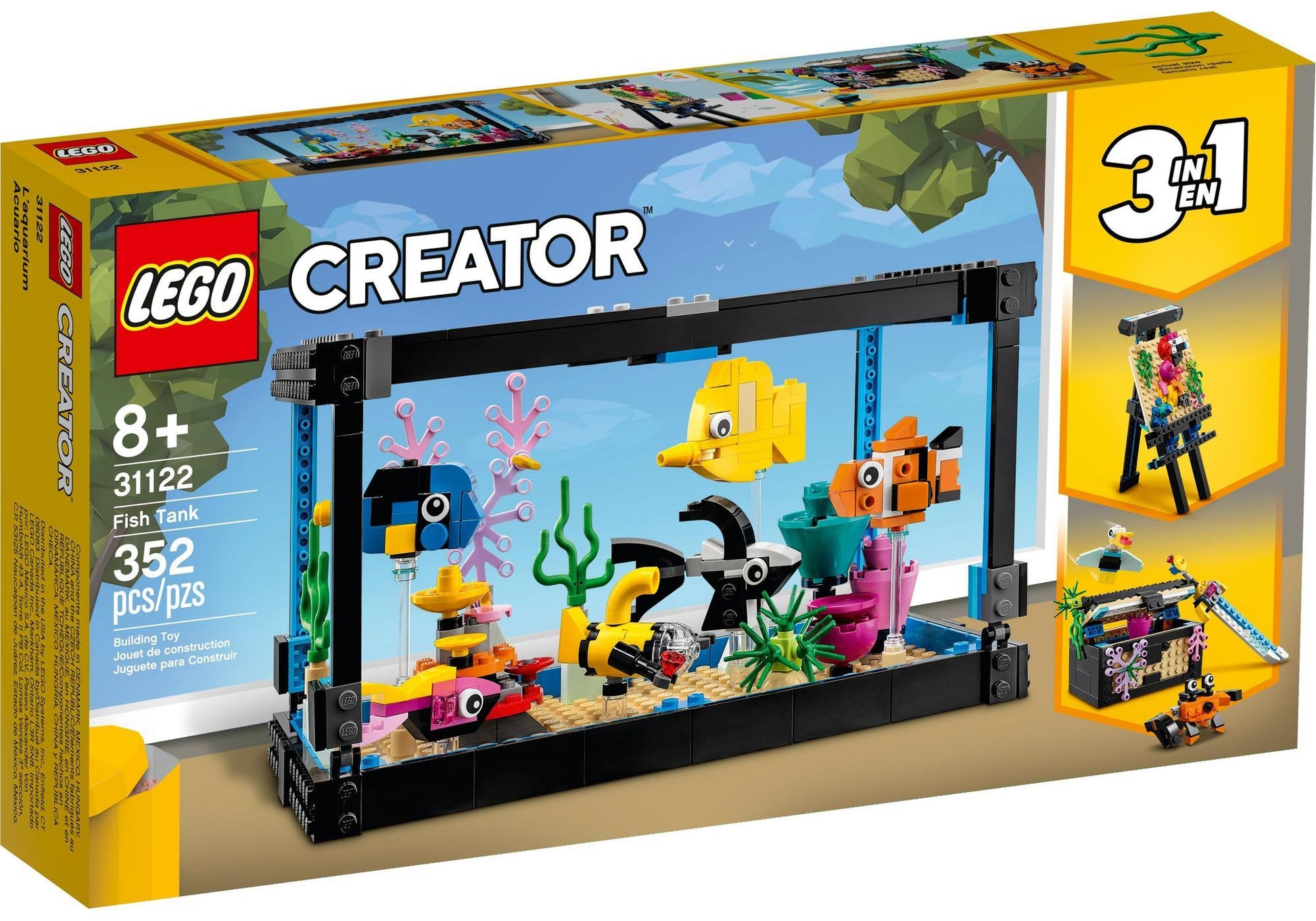 Lego 31122 Creator Aquarium - plegobil