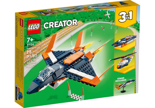 Lego 31126 Creator 3-in-1 Sets: Überschalljet - plegobil