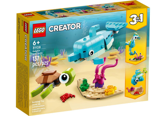 Lego 31128 Creator 3-in-1 Sets: Delfin und Schildkröte - plegobil