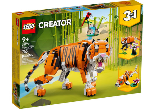 Lego 31129 Creator 3-in-1 Sets: Majestätischer Tiger - plegobil