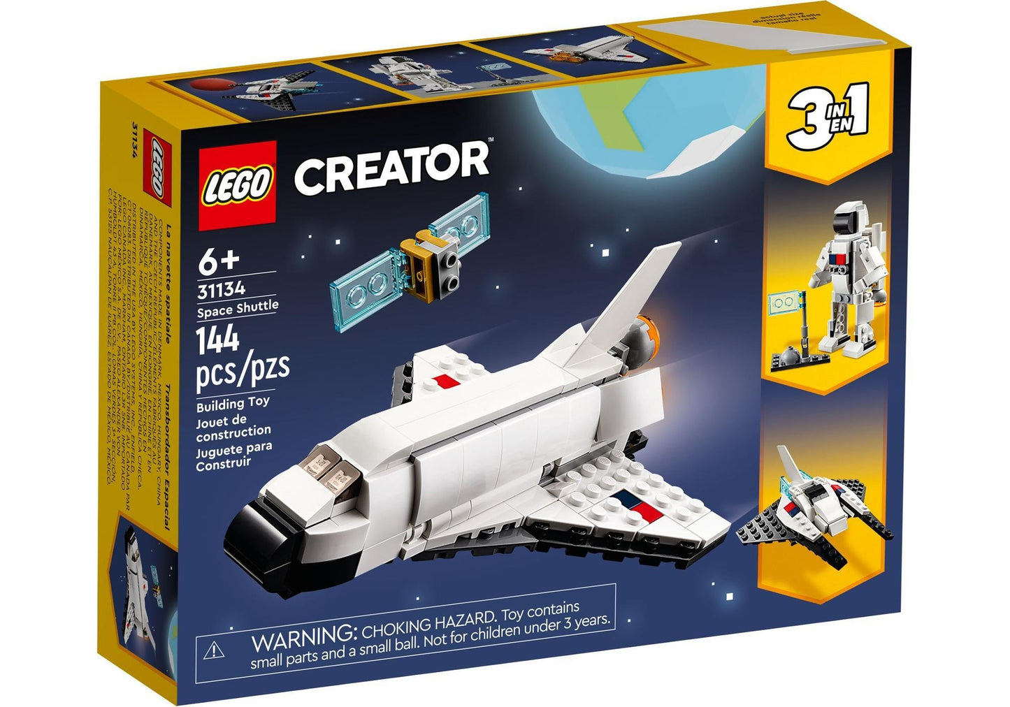 Lego 31134 Creator 3-in-1 Sets: Spaceshuttle - plegobil