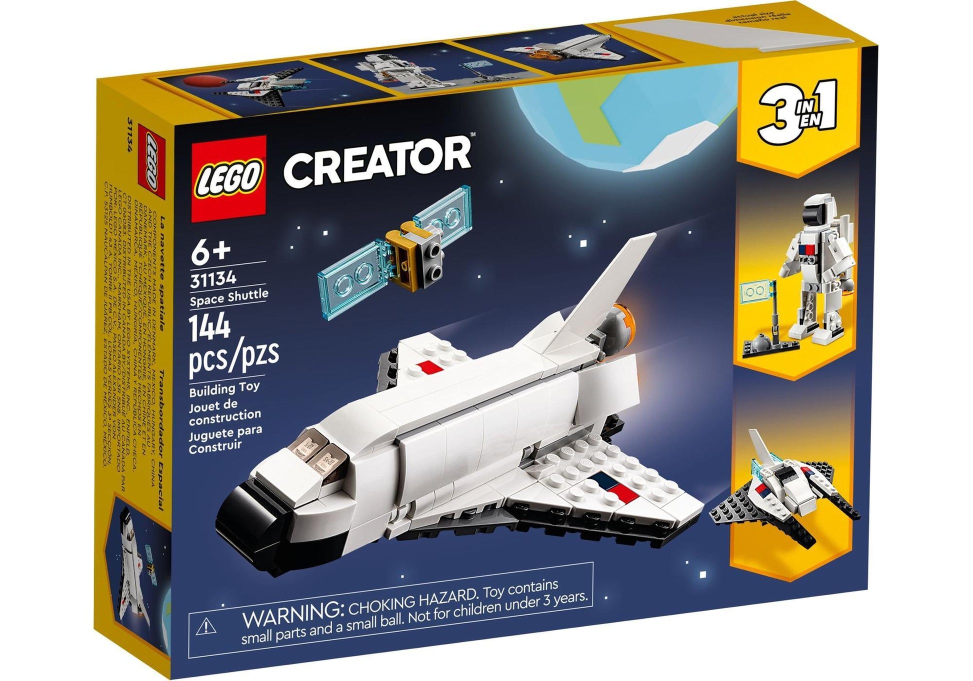 Lego 31134 Creator 3-in-1 Sets: Spaceshuttle - plegobil