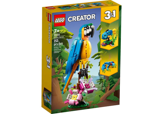 Lego 31136 Creator 3-in-1 Sets: Exotischer Papagei - plegobil
