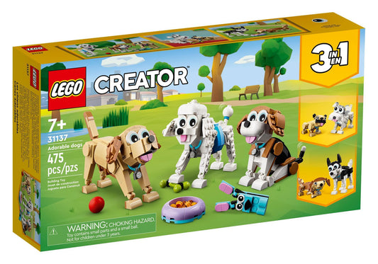 Lego 31137 Creator 3-in-1 Sets: Niedliche Hunde - plegobil