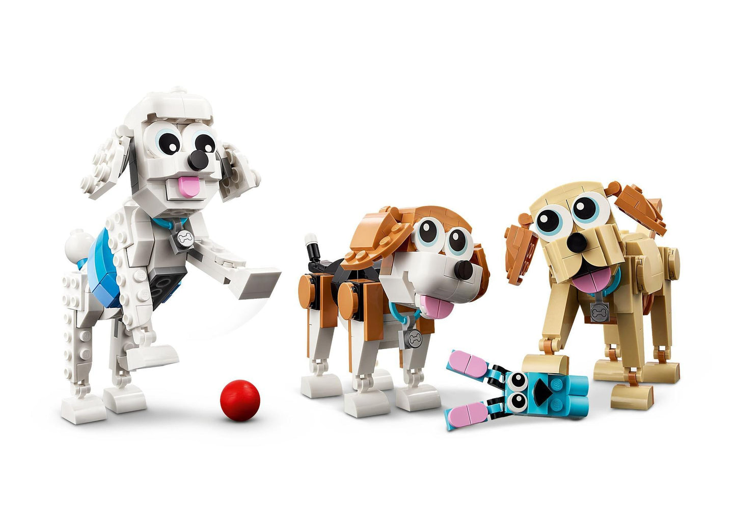 Lego 31137 Creator 3-in-1 Sets: Niedliche Hunde - plegobil
