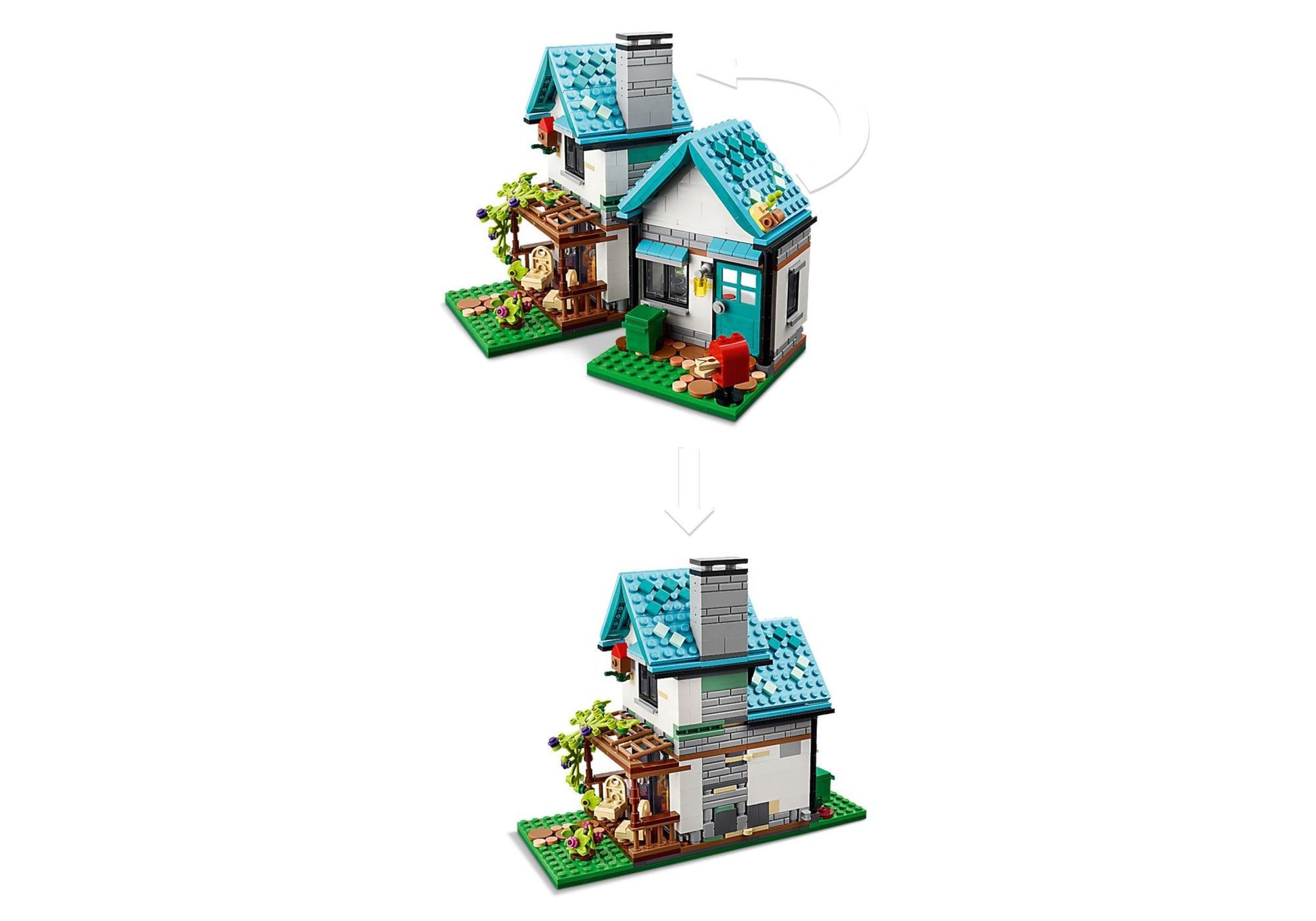 Lego 31139 Creator 3-in-1 Sets: Gemütliches Haus - plegobil