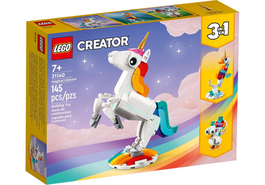 Lego 31140 Creator 3-in-1 Sets: Magisches Einhorn - plegobil