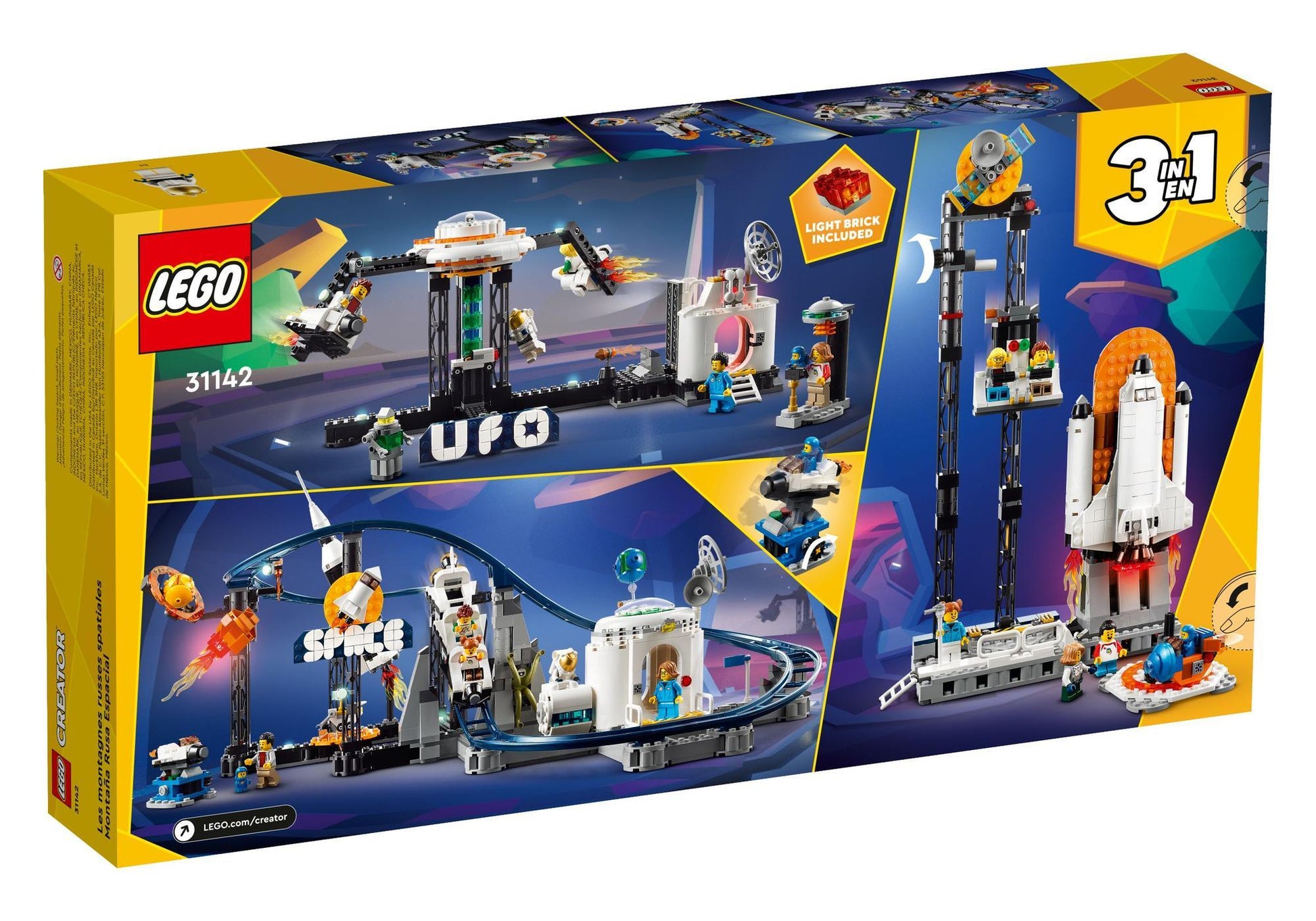 Lego 31142 Creator 3-in-1 Sets: Weltraum-Achterbahn - plegobil