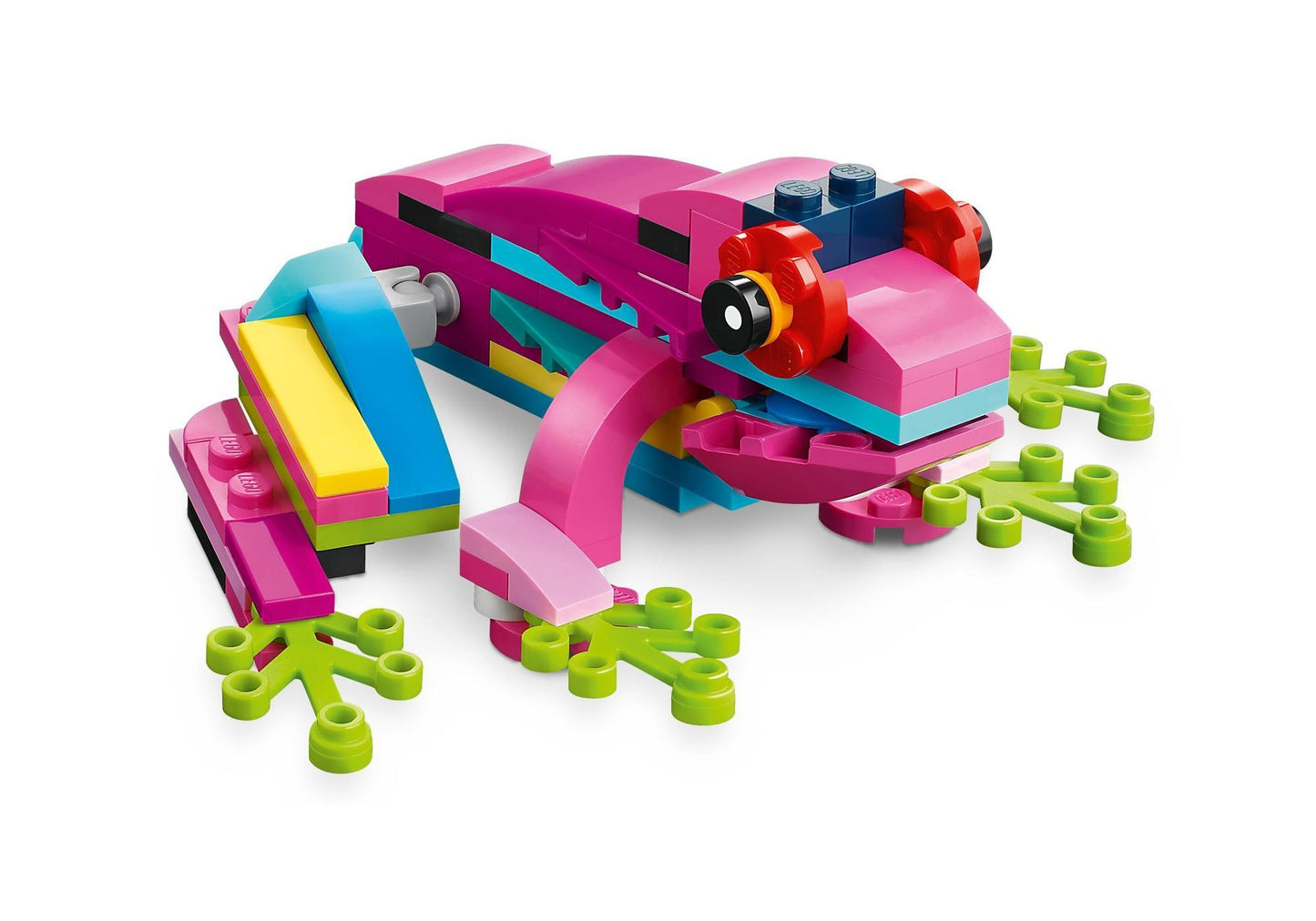 Lego 31144 Creator 3-in-1 Sets: Exotischer pinkfarbener Papagei - plegobil