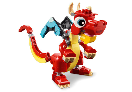 Lego 31145 Creator Roter Drache - plegobil