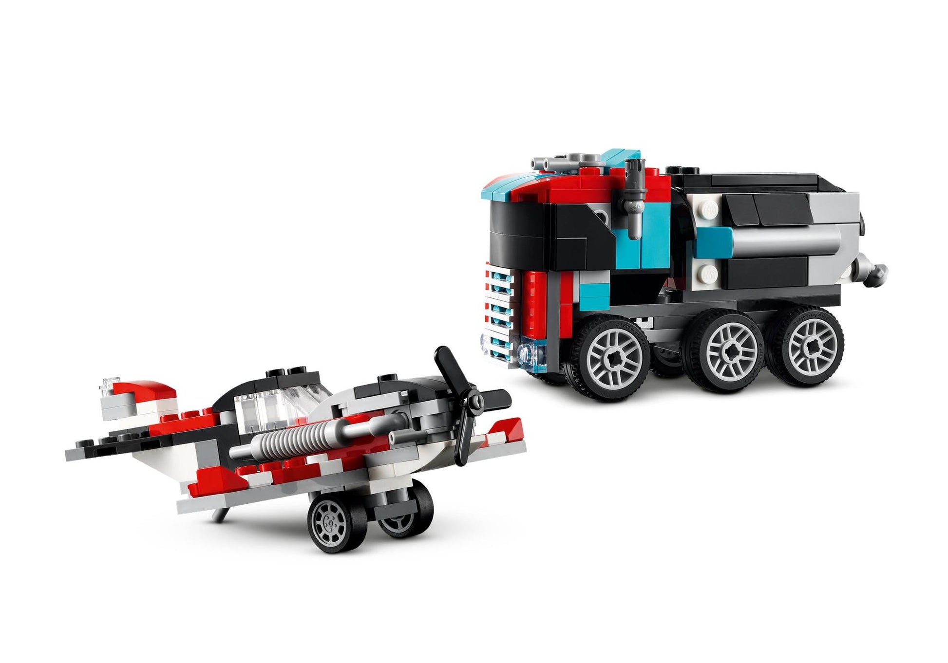 Lego 31146 Creator Tieflader mit Hubschrauber - plegobil