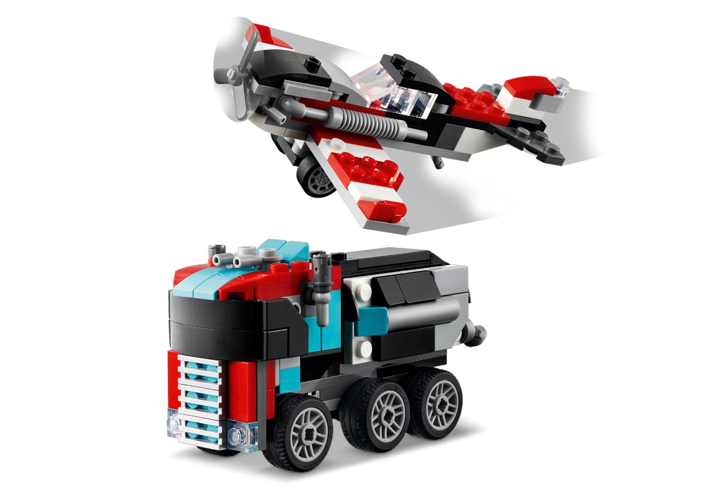 Lego 31146 Creator Tieflader mit Hubschrauber - plegobil