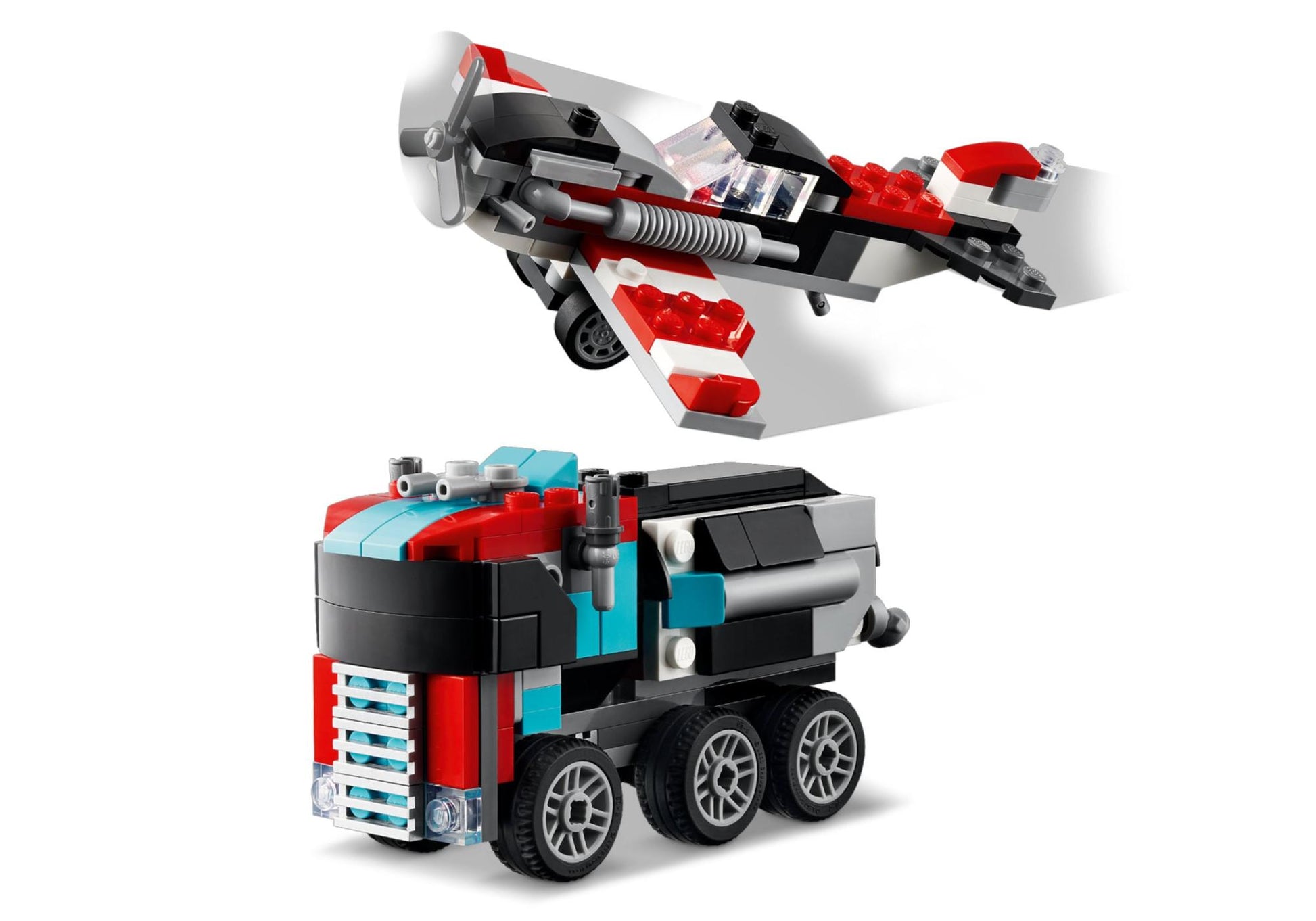 Lego 31146 Creator Tieflader mit Hubschrauber - plegobil