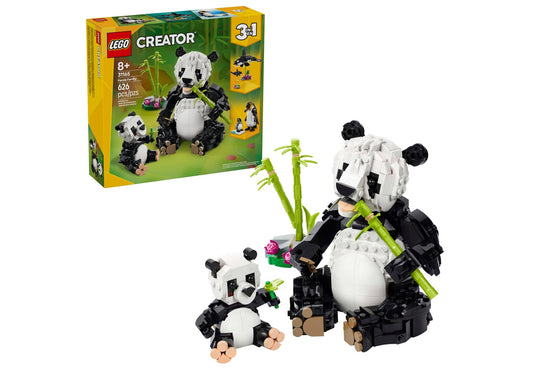 Lego 31165 Creator 3-in-1 Sets: Wilde Tiere: Pandafamilie