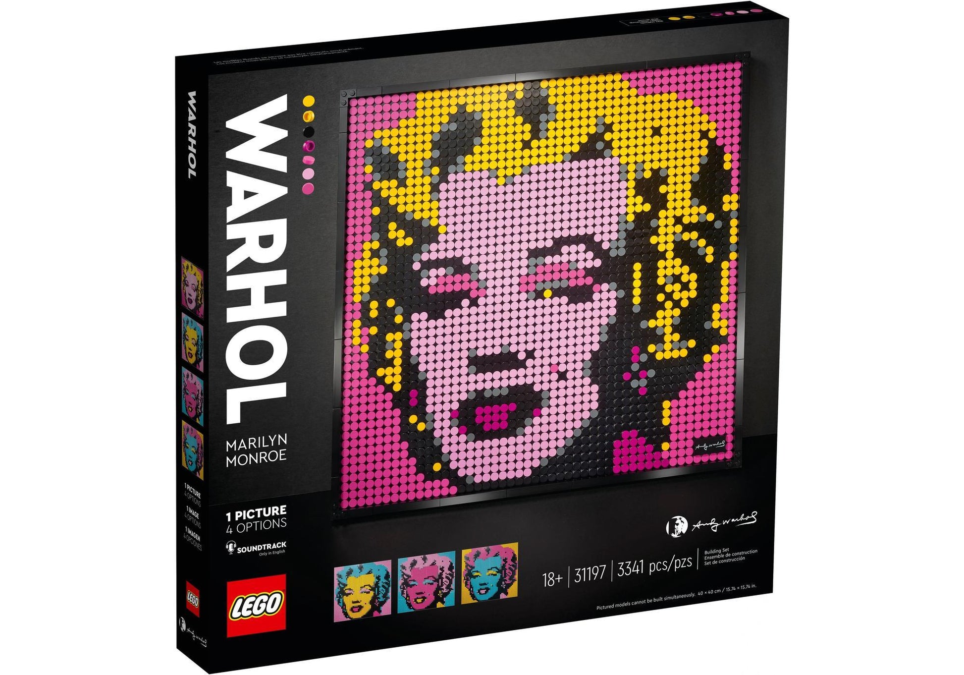 Lego 31197 Art Andy Warhols Marilyn Monroe - plegobil