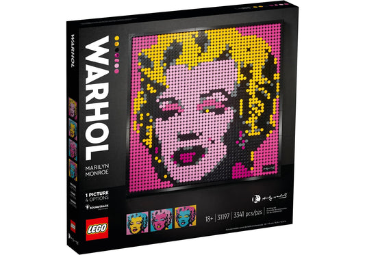 Lego 31197 Art Andy Warhols Marilyn Monroe - plegobil