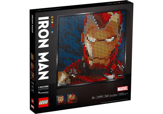 Lego 31199 Art Marvel Studios Iron Man - plegobil