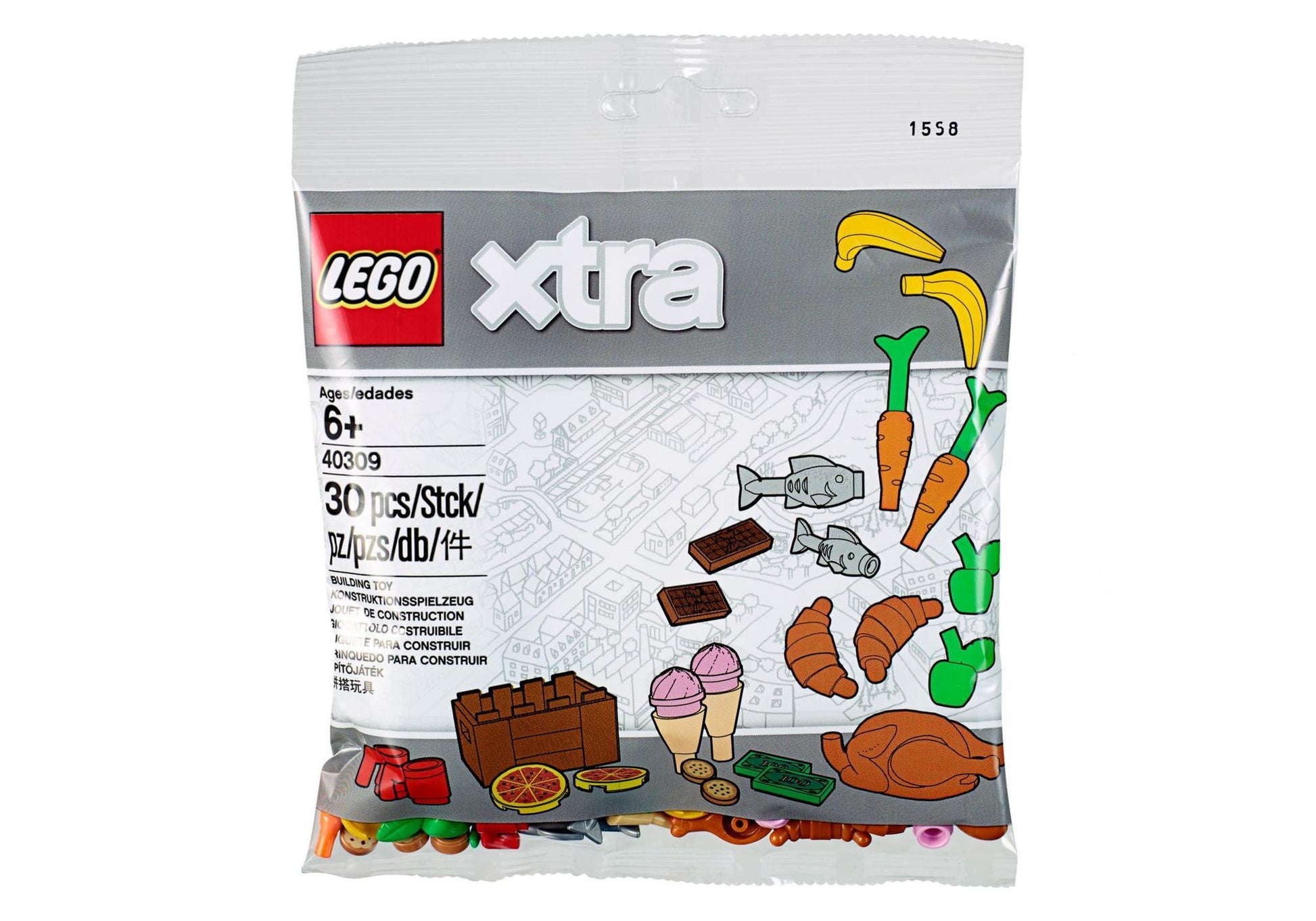 Lego 40309 xtra xtra - Lebensmittel & Speisenzubehör - plegobil