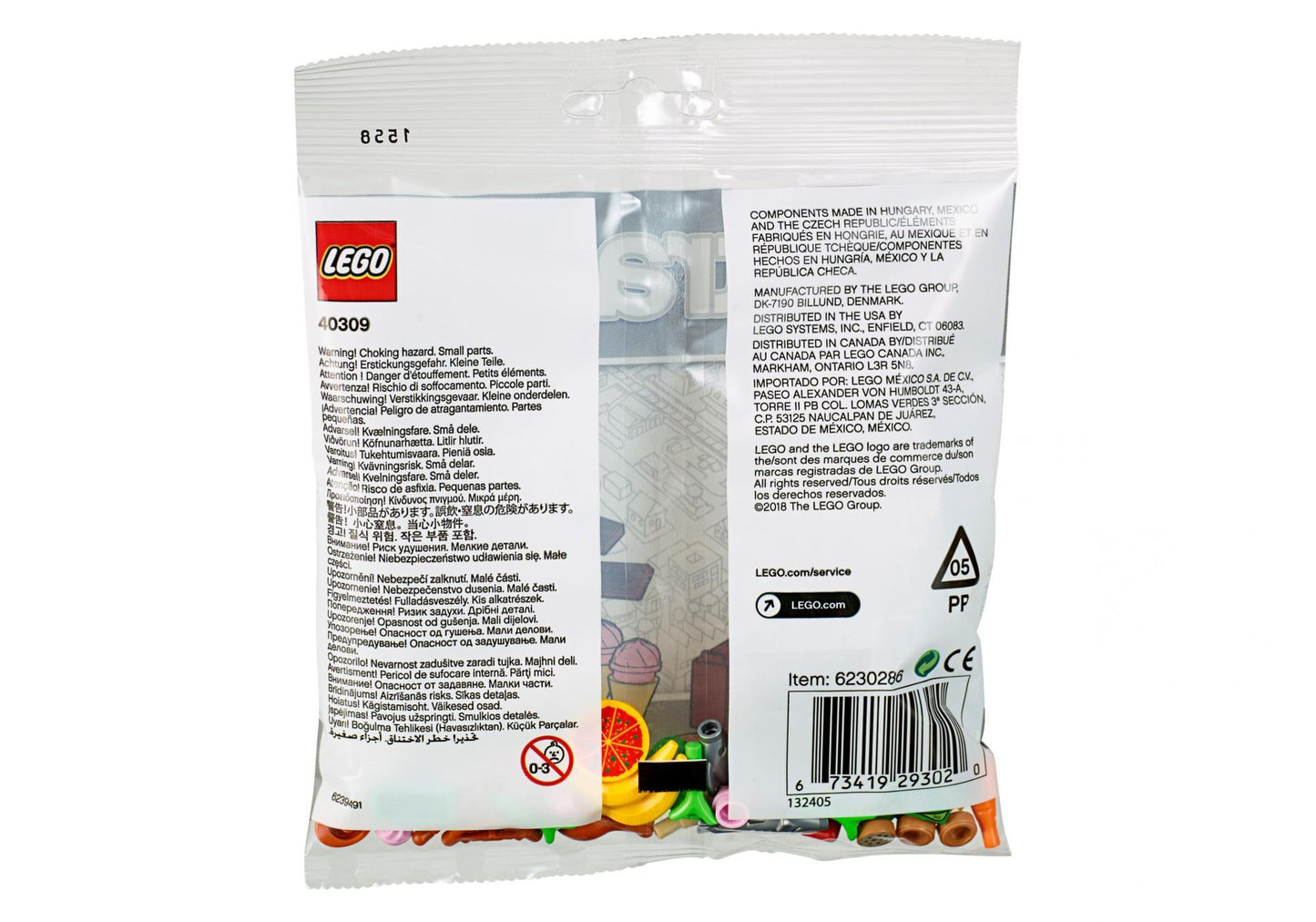 Lego 40309 xtra xtra - Lebensmittel & Speisenzubehör - plegobil