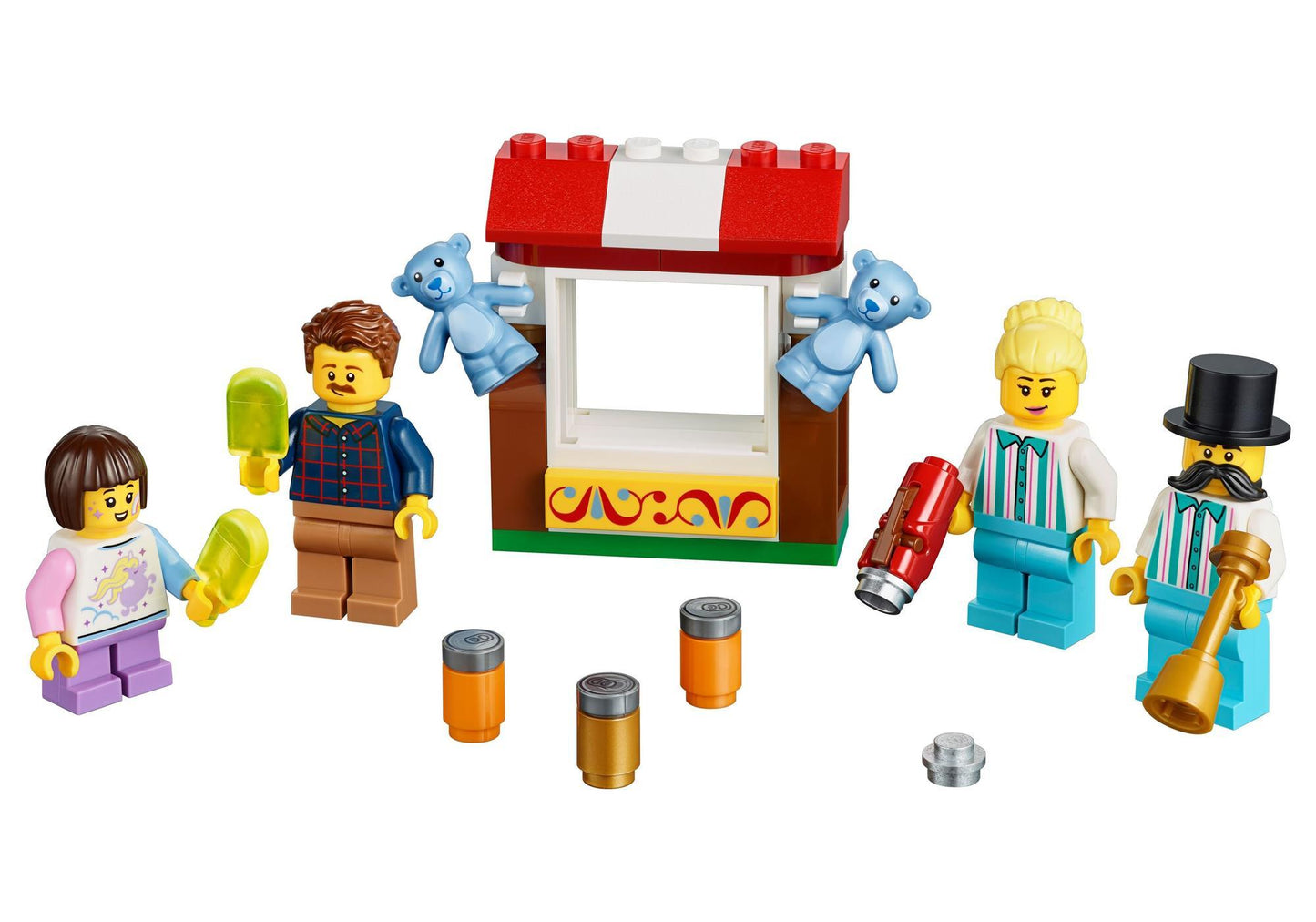 Lego 40373 Jahrmarkt-Minifiguren-Zubehörset - plegobil