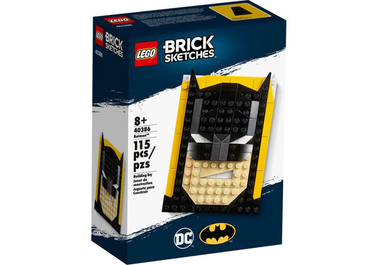 Lego 40386 Brick Sketches Batman: Batman - plegobil