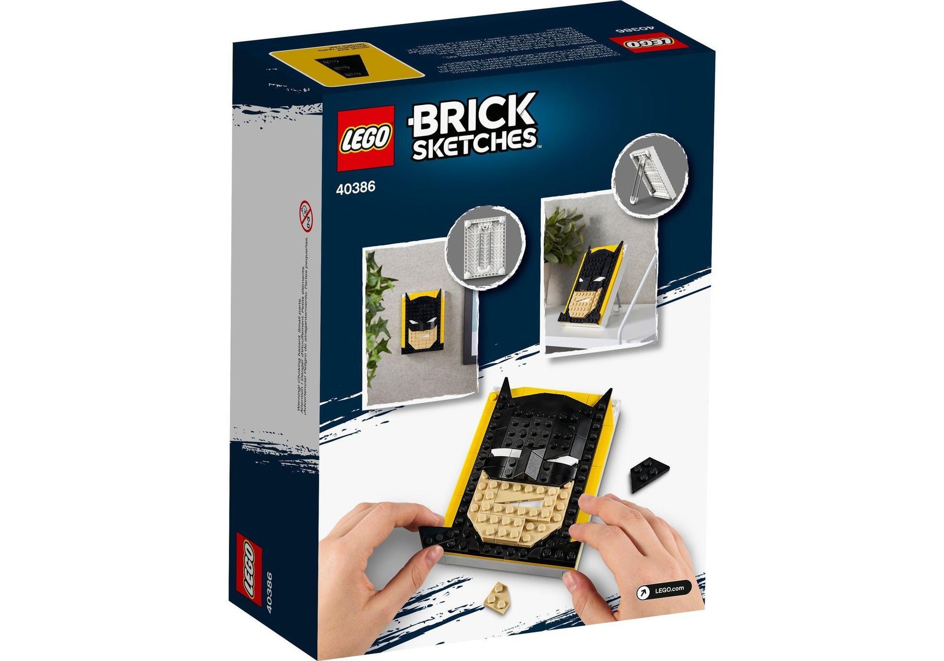 Lego 40386 Brick Sketches Batman: Batman - plegobil