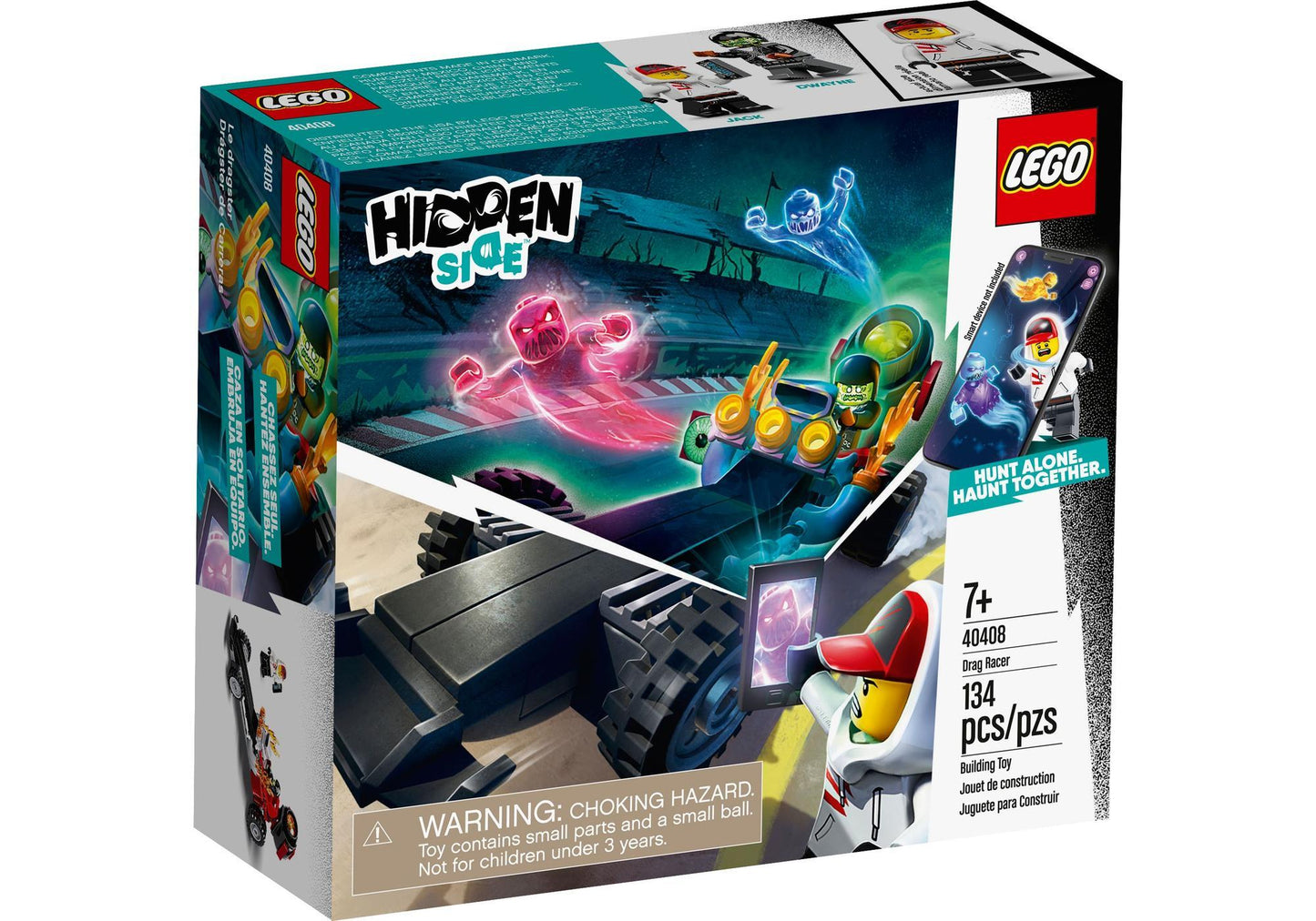 Lego 40408 Hidden Side: Drag Racer - plegobil
