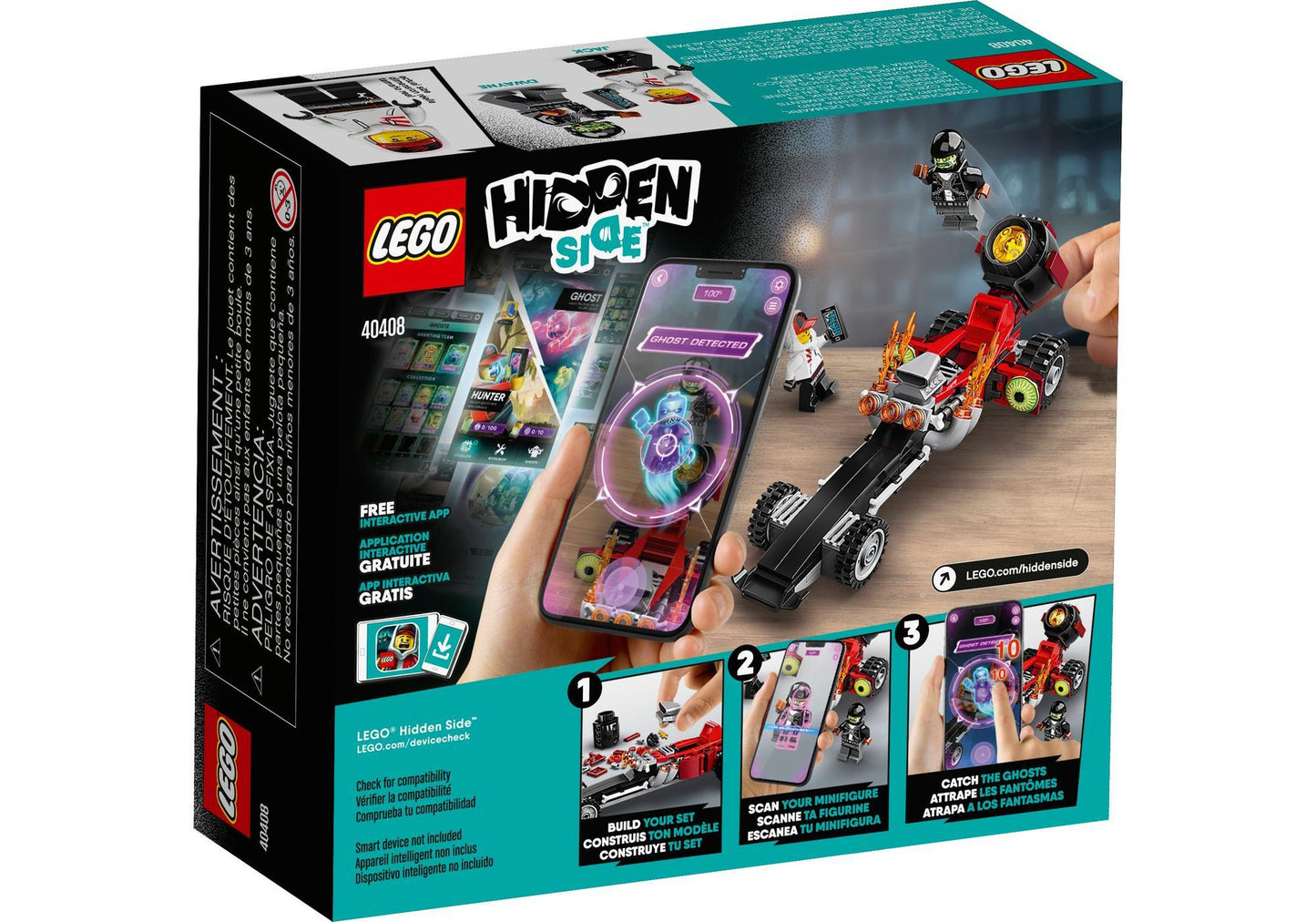 Lego 40408 Hidden Side: Drag Racer - plegobil