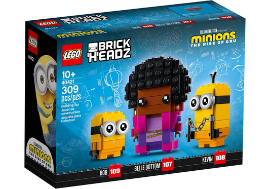 Lego 40421 BrickHeadz Minions: Belle Bottom, Kevin & Bob - plegobil