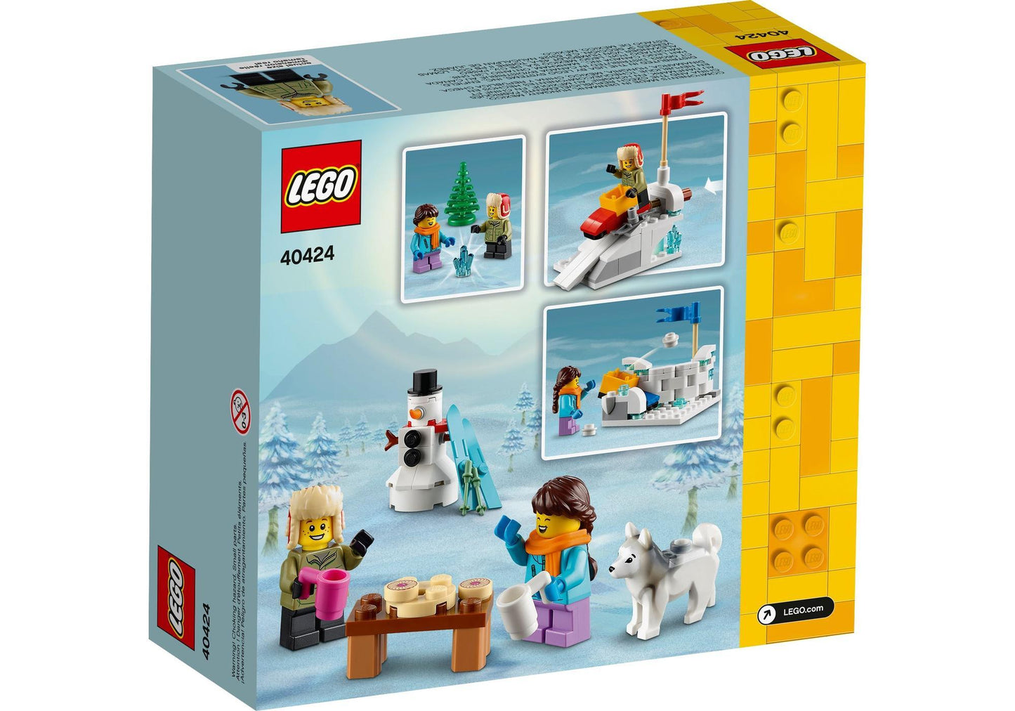 Lego 40424 Schneeballschlacht - plegobil