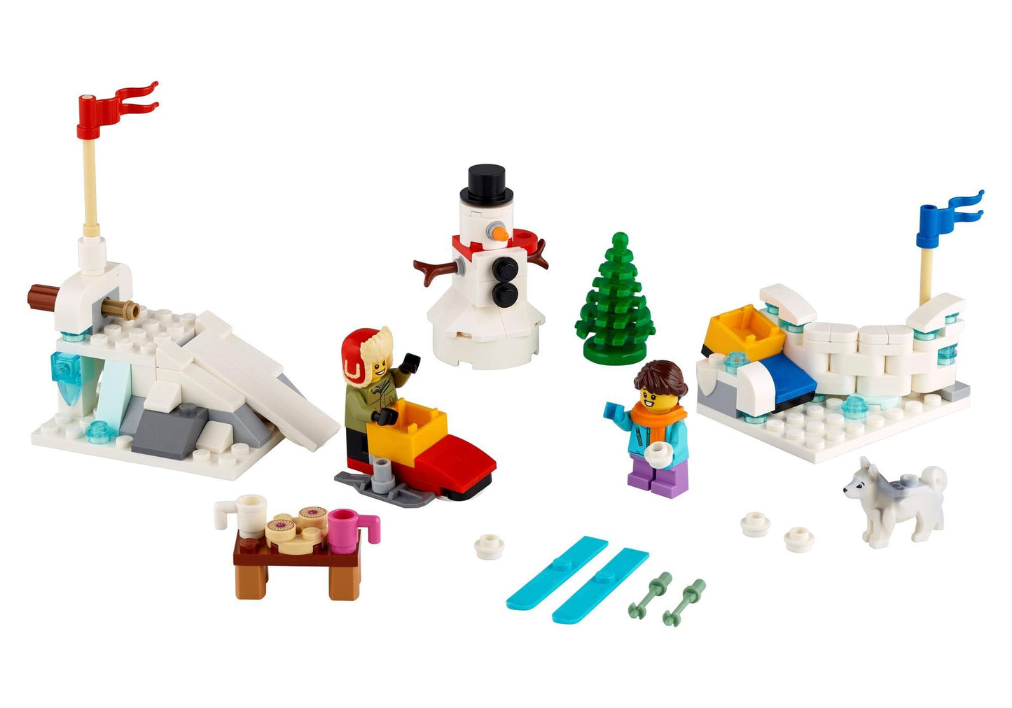 Lego 40424 Schneeballschlacht - plegobil