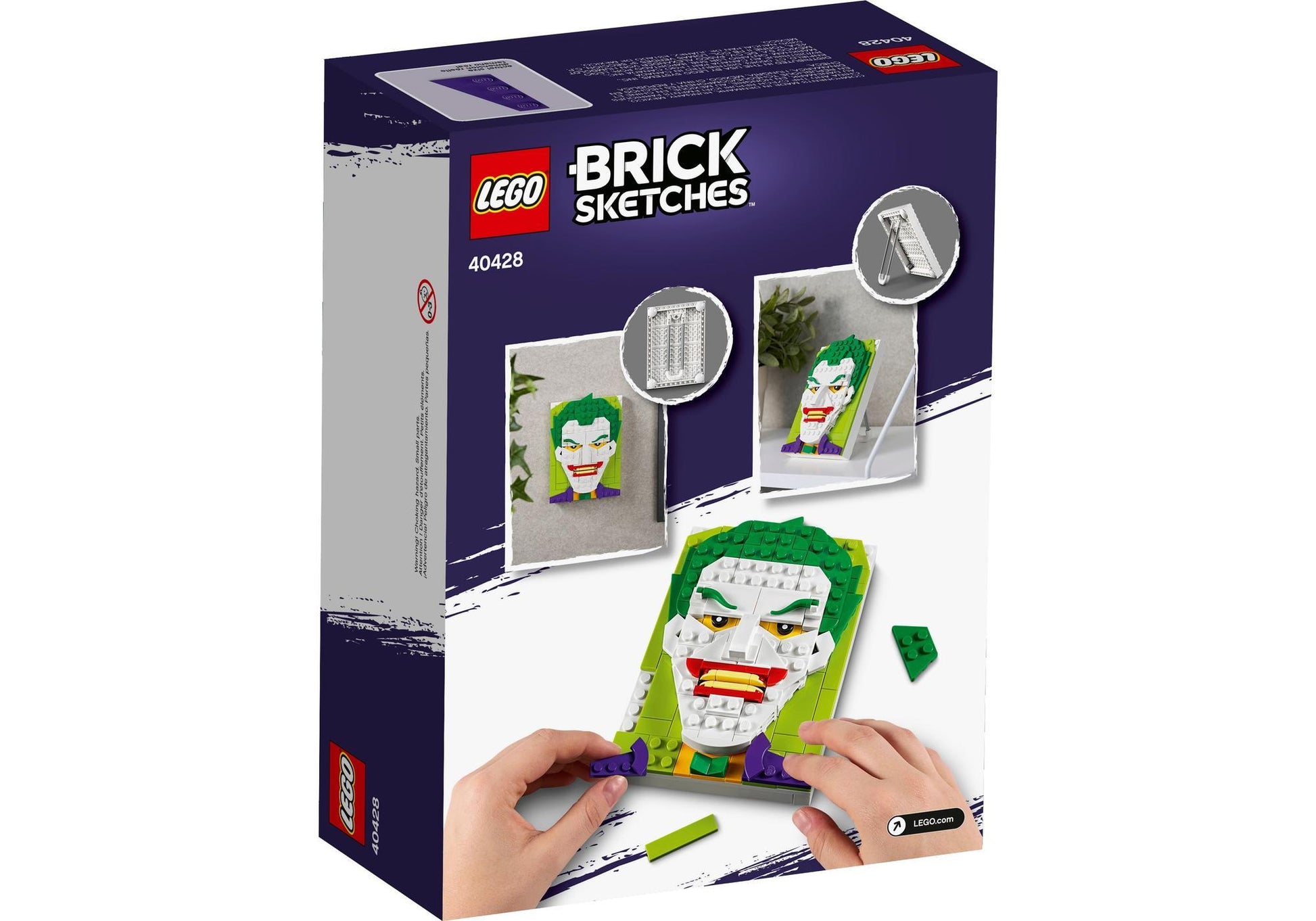 Lego 40428 Brick Sketches Batman: Joker - plegobil