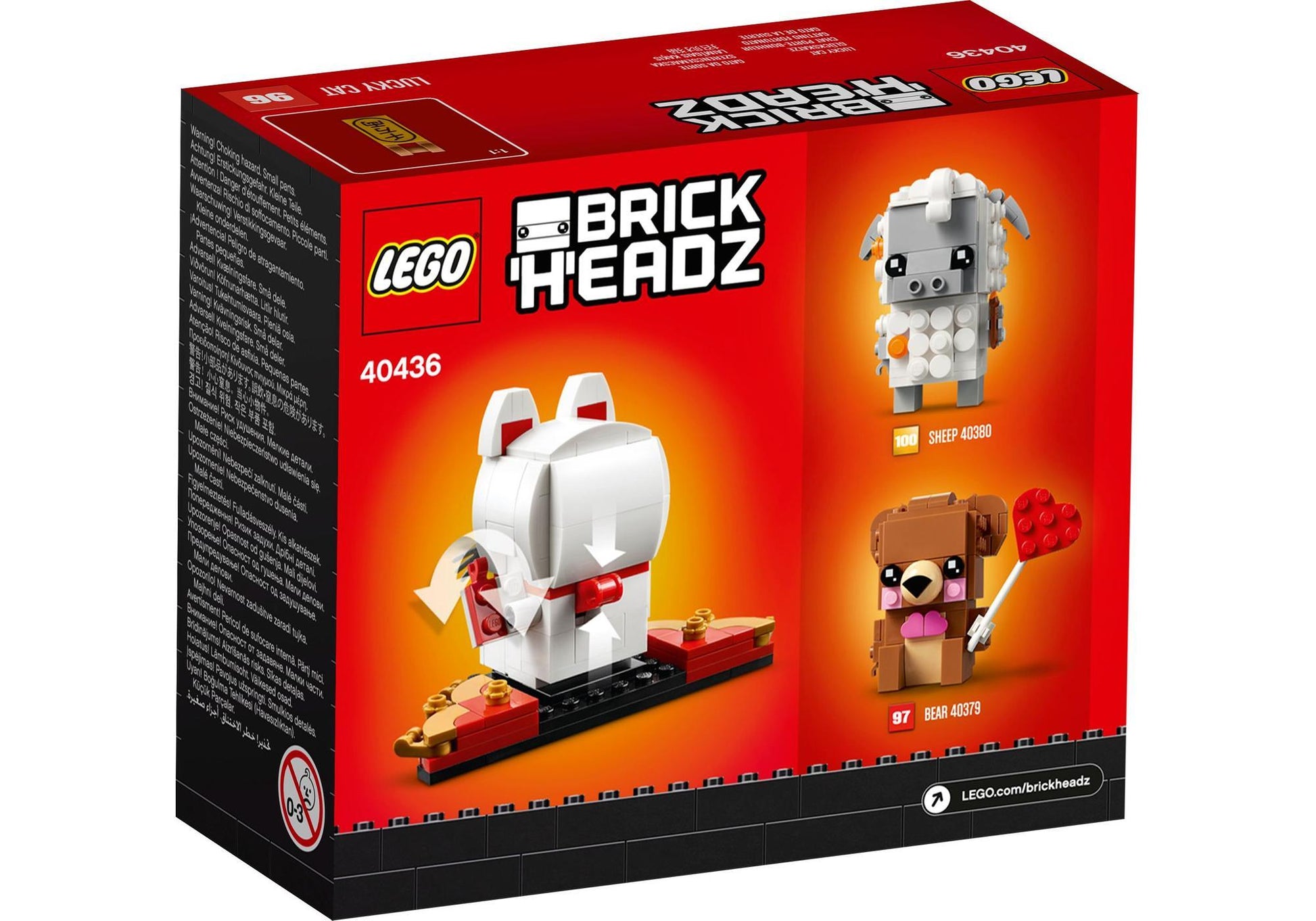 Lego 40436 BrickHeadz Glückskatze - plegobil