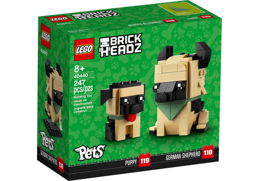 Lego 40440 BrickHeadz Pets: Deutscher Schäferhund - plegobil